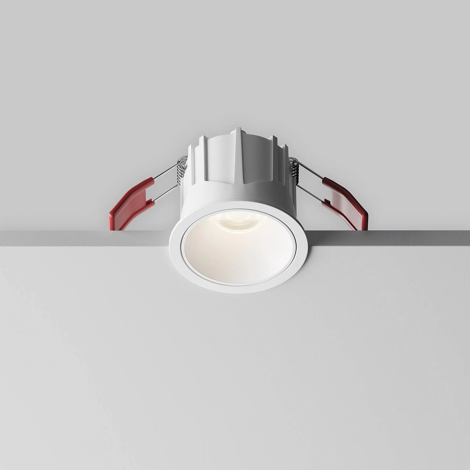 Встраиваемый светильник Downlight Alfa LED 10W, 4000K, Белый (Maytoni Technical, DL043-01-10W4K-RD-W-1) - Amppa.ru