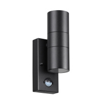 Уличный Фасадный Светильник Motto Hightech, GU10 Led, Черный (Odeon Light, 4389/2w)