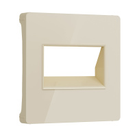 W1191143/ Электроустановочные изделия - Накладка для двойной розетки Еthernet RJ-45 (айвори акрил)
