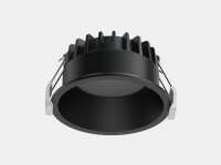 Светильник светодиодный диммируемый потолочный встраиваемый , серия WL-BQ, Черный, 9Вт, IP44, Теплый белый (3000К), BQ009109-BL-WW, 660 (00-00005649, DesignLed)