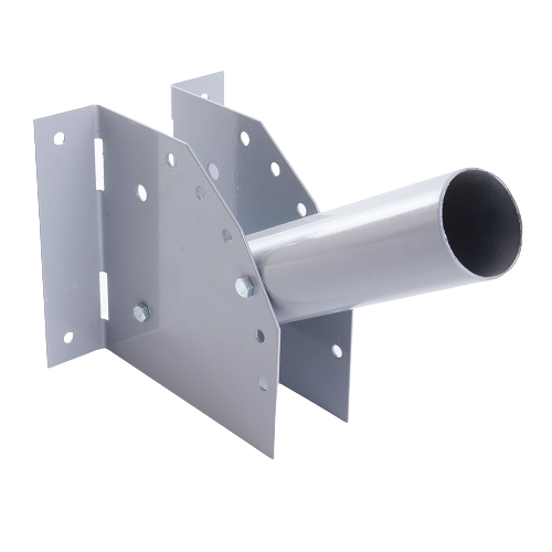 Кронштейн для уличных (консольных) светильников, посадочный диаметр 60мм, серый, ДС-1, 41429 - Amppa.ru