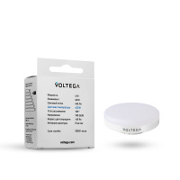 Лампочка Simple GX53 6W,GX53 4000K, Матовый (Voltega, 7771)