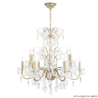 Люстра Crystal Lux ODELIS SP12 GOLD, 2571/312